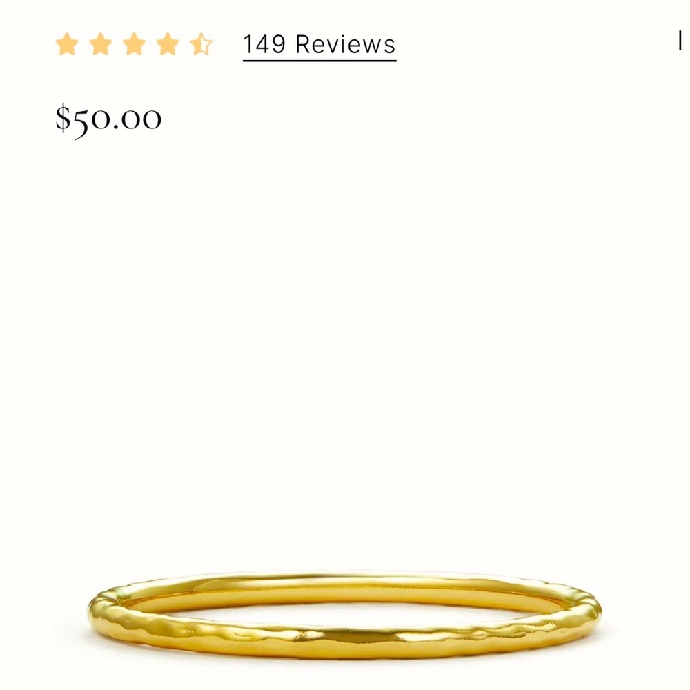 18K Gold Vermeil Ring